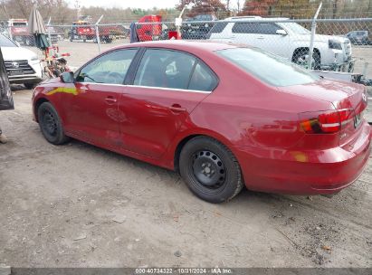 Lot #3052076246 2017 VOLKSWAGEN JETTA 1.4T S