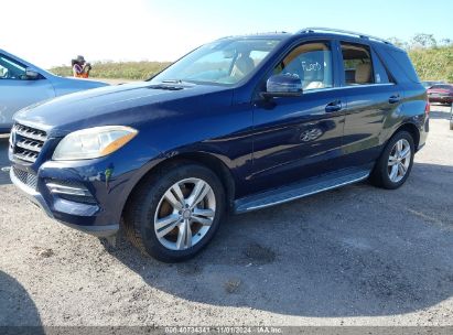 Lot #2992822249 2013 MERCEDES-BENZ ML 350