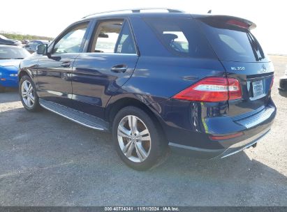 Lot #2992822249 2013 MERCEDES-BENZ ML 350