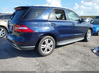 Lot #2992822249 2013 MERCEDES-BENZ ML 350