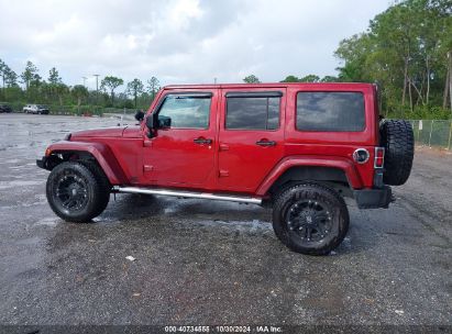 Lot #2992822232 2013 JEEP WRANGLER UNLIMITED SAHARA