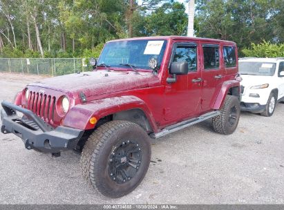 Lot #2992822232 2013 JEEP WRANGLER UNLIMITED SAHARA