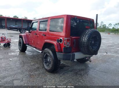 Lot #2992822232 2013 JEEP WRANGLER UNLIMITED SAHARA