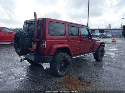 Lot #2992822232 2013 JEEP WRANGLER UNLIMITED SAHARA