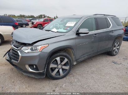 Lot #3053063771 2020 CHEVROLET TRAVERSE AWD LT LEATHER