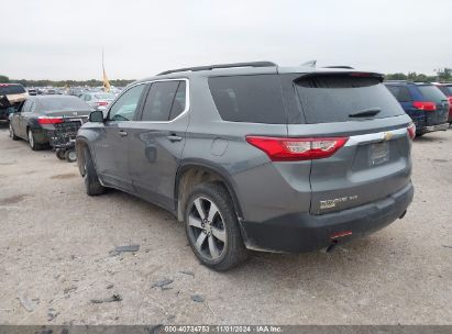 Lot #3053063771 2020 CHEVROLET TRAVERSE AWD LT LEATHER