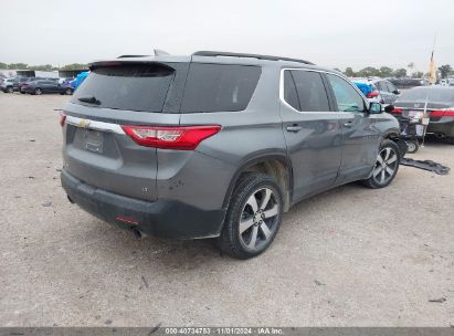 Lot #3053063771 2020 CHEVROLET TRAVERSE AWD LT LEATHER