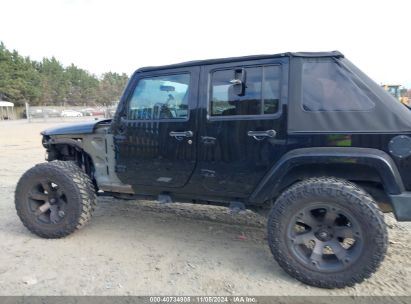 Lot #2992822227 2012 JEEP WRANGLER UNLIMITED SAHARA