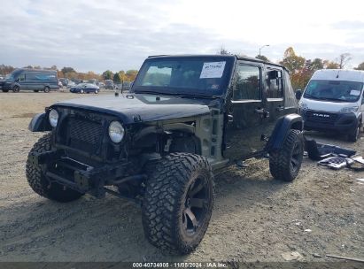 Lot #2992822227 2012 JEEP WRANGLER UNLIMITED SAHARA