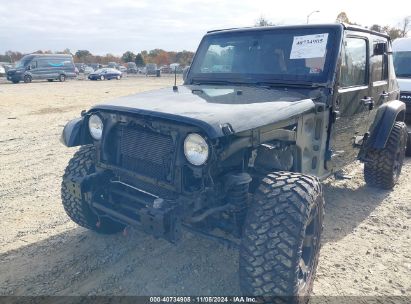 Lot #2992822227 2012 JEEP WRANGLER UNLIMITED SAHARA