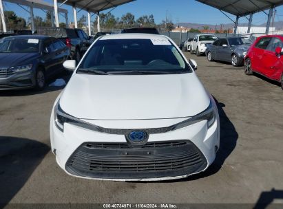 Lot #3035095132 2023 TOYOTA COROLLA HYBRID LE