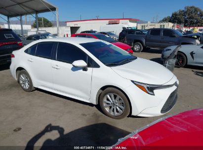 Lot #3035095132 2023 TOYOTA COROLLA HYBRID LE