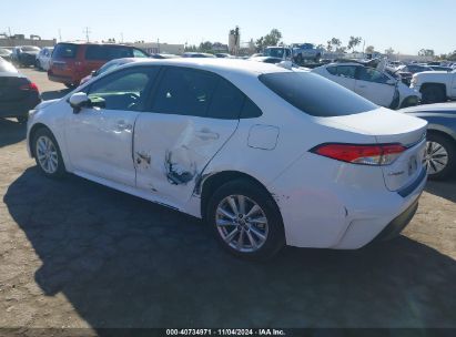 Lot #3035095132 2023 TOYOTA COROLLA HYBRID LE