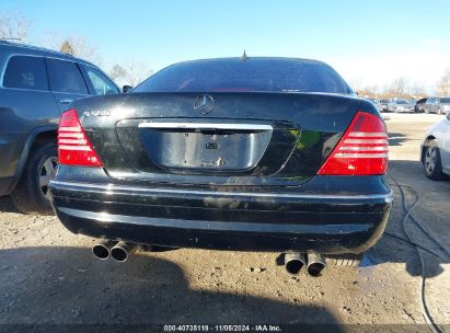 Lot #2995295524 2003 MERCEDES-BENZ S 500