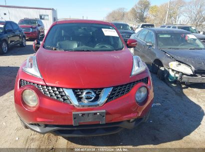 Lot #2996535525 2015 NISSAN JUKE SL