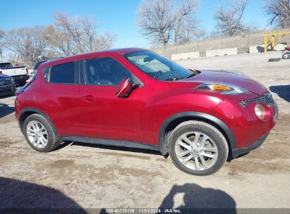 Lot #2996535525 2015 NISSAN JUKE SL