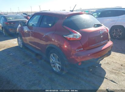 Lot #2996535525 2015 NISSAN JUKE SL