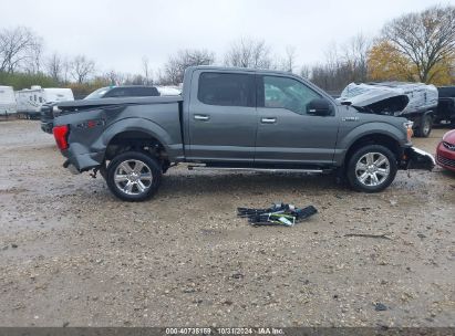 Lot #3035084877 2018 FORD F-150 XLT