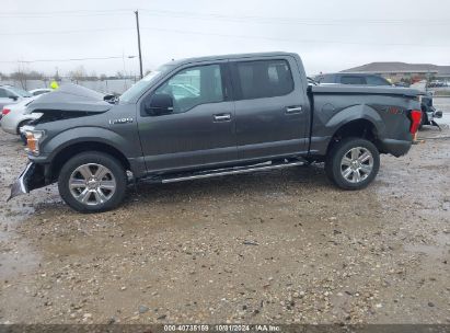 Lot #3035084877 2018 FORD F-150 XLT