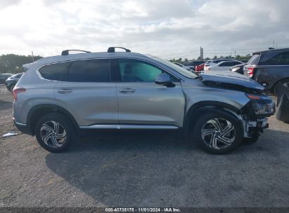 Lot #3032780866 2022 HYUNDAI SANTA FE SEL