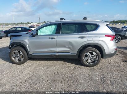 Lot #3032780866 2022 HYUNDAI SANTA FE SEL