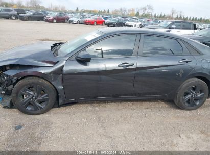 Lot #3035084876 2022 HYUNDAI ELANTRA SEL