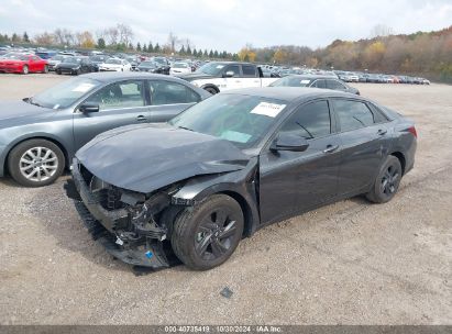 Lot #3035084876 2022 HYUNDAI ELANTRA SEL