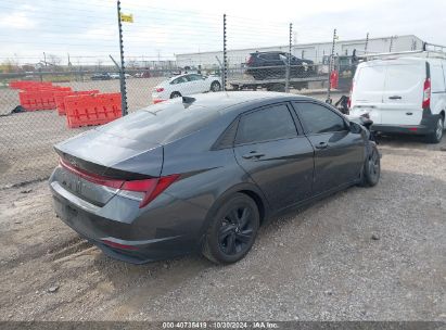 Lot #3035084876 2022 HYUNDAI ELANTRA SEL