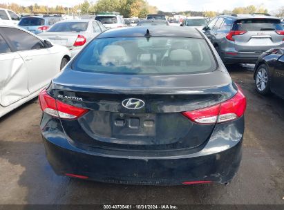 Lot #2992822206 2013 HYUNDAI ELANTRA GLS