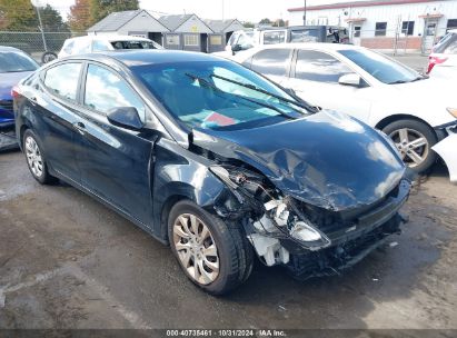 Lot #2992822206 2013 HYUNDAI ELANTRA GLS