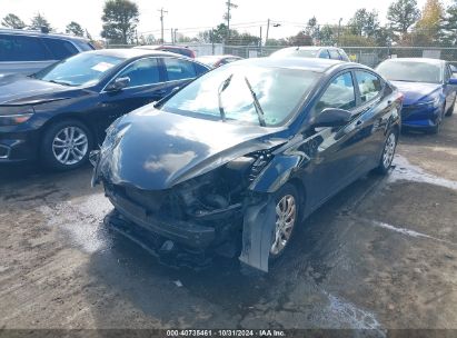 Lot #2992822206 2013 HYUNDAI ELANTRA GLS