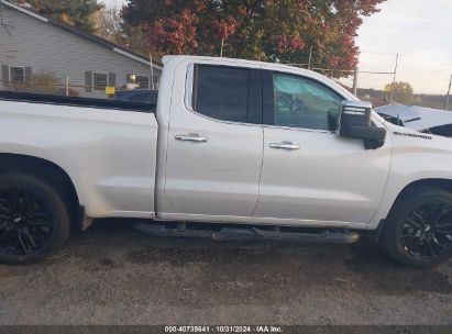 Lot #2992822430 2020 CHEVROLET SILVERADO 1500 4WD  STANDARD BED LTZ