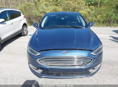 Lot #2992822435 2018 FORD FUSION HYBRID TITANIUM