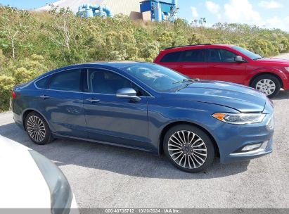 Lot #2992822435 2018 FORD FUSION HYBRID TITANIUM