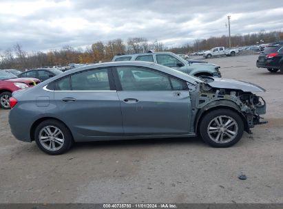 Lot #2997772220 2018 CHEVROLET CRUZE LT AUTO