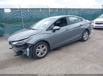 Lot #2997772220 2018 CHEVROLET CRUZE LT AUTO