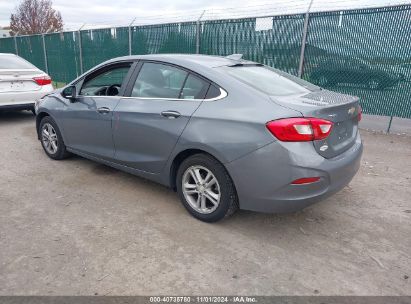 Lot #2997772220 2018 CHEVROLET CRUZE LT AUTO