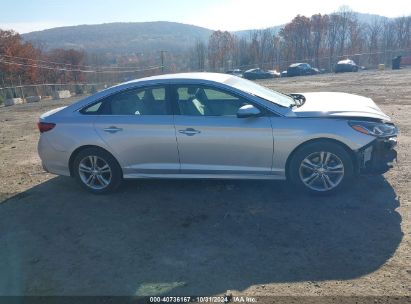 Lot #3035074469 2018 HYUNDAI SONATA SEL