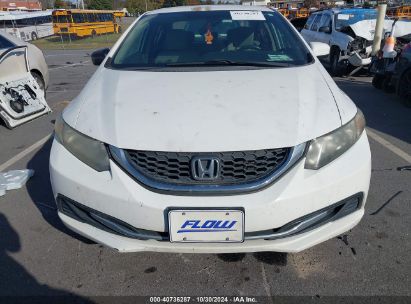 Lot #3007839702 2014 HONDA CIVIC LX