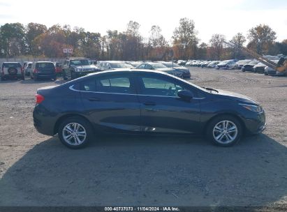 Lot #3052076164 2016 CHEVROLET CRUZE LT AUTO