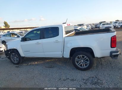 Lot #2992832538 2021 CHEVROLET COLORADO 2WD  SHORT BOX WT