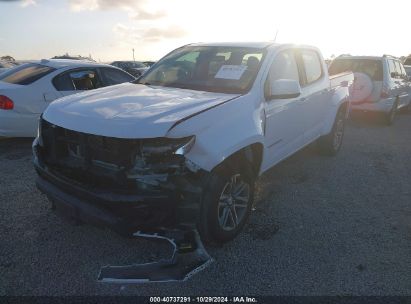 Lot #2992832538 2021 CHEVROLET COLORADO 2WD  SHORT BOX WT