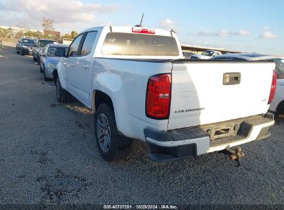 Lot #2992832538 2021 CHEVROLET COLORADO 2WD  SHORT BOX WT