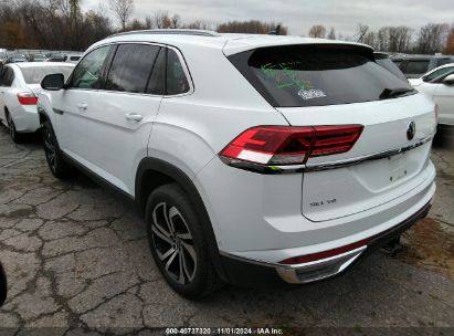 Lot #2992822413 2020 VOLKSWAGEN ATLAS CROSS SPORT 3.6L V6 SEL PREMIUM