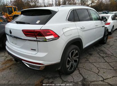 Lot #2992822413 2020 VOLKSWAGEN ATLAS CROSS SPORT 3.6L V6 SEL PREMIUM