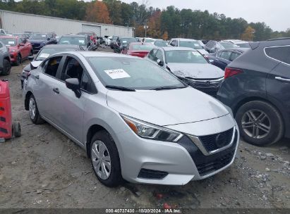 Lot #2995296055 2020 NISSAN VERSA S XTRONIC CVT