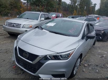 Lot #2995296055 2020 NISSAN VERSA S XTRONIC CVT