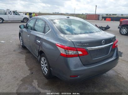 Lot #3036721967 2015 NISSAN SENTRA SV