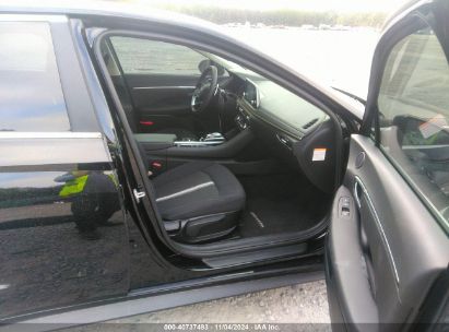 Lot #2995296053 2023 HYUNDAI SONATA HYBRID BLUE