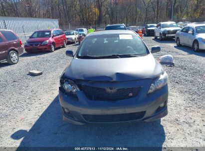 Lot #2995296048 2010 TOYOTA COROLLA S